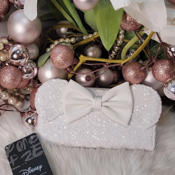 Minnie MOUSE WEDDING CROSSBODY BAG&Wallet